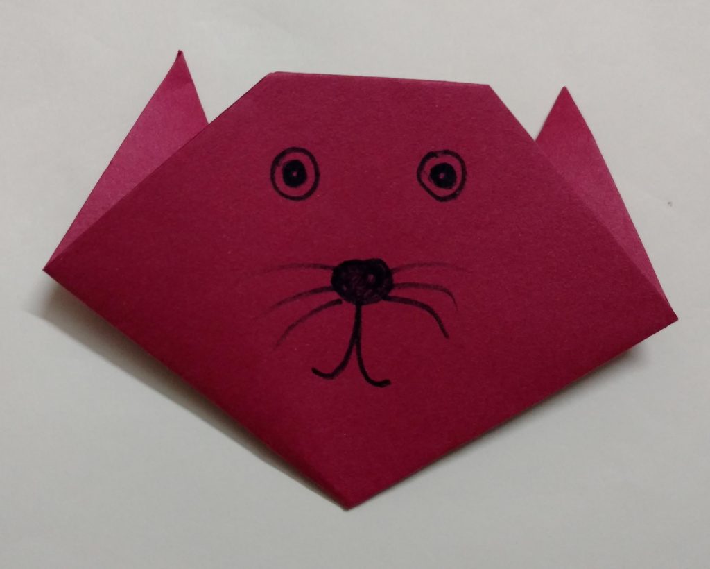 How to make a Paper craft Cat